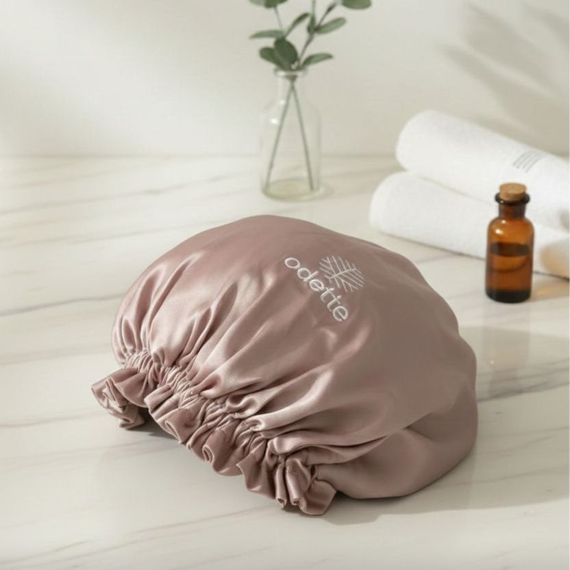 Satin hair bonnet